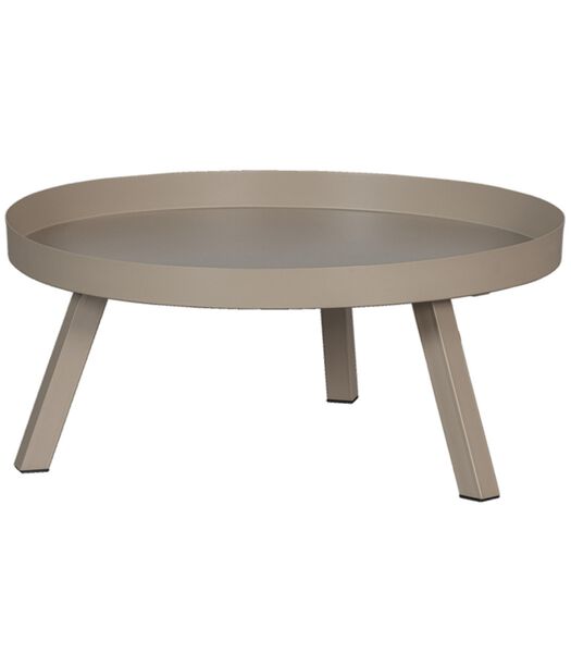 Table d'Appoint - Métal - Brouillard - 35x80x80 - Sunny