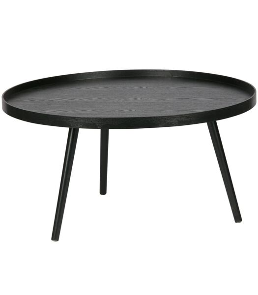 Table d'Appoint - Bois - Noir - 39x78x78  - Mesa