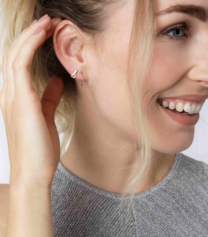 Femmes - Boucle d'oreille sans placage - Sans pierre image number 1