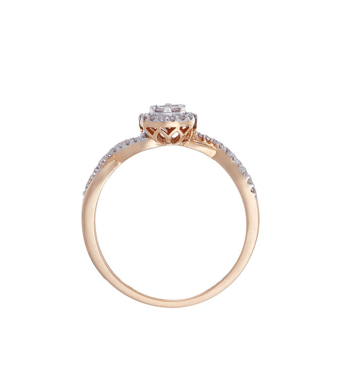 Ring 'Mon idéal' geelgoud en diamanten image number 3