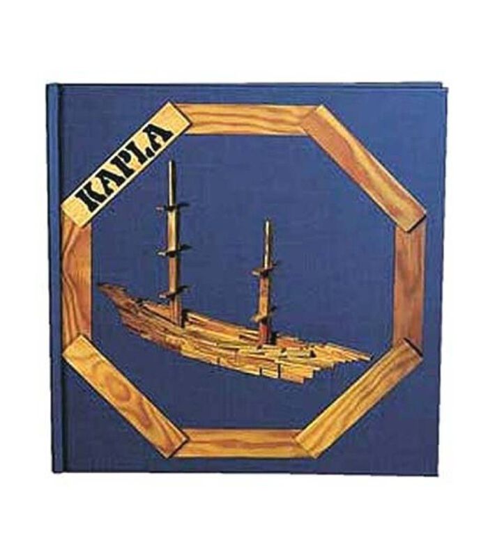 houten bouwplankjes boek blauw vol. 2 image number 0