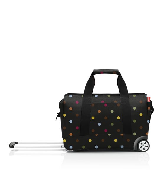 Allrounder Trolley - Reiskoffer - Dots Zwart