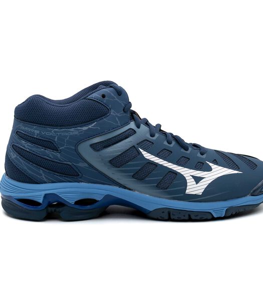 Chaussures De Sport Mizuno Wave Voltage Bleu Moyen