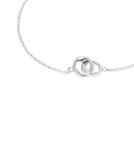 Bracelet pour dames, argent 925 sterling | coeur