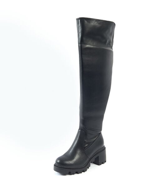 XL laarzen voor brede kuiten - Model Emmanuelle, Black23, 40