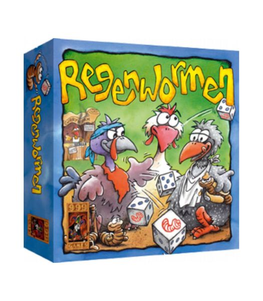 999 Games Regenwormen Jeu de cartes