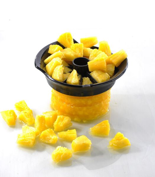 Coupe-ananas PROFESSIONAL, acier inoxydable avec coupe-ananas (12 segments)