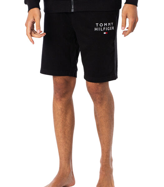 Lounge-short van joggingstof met logo