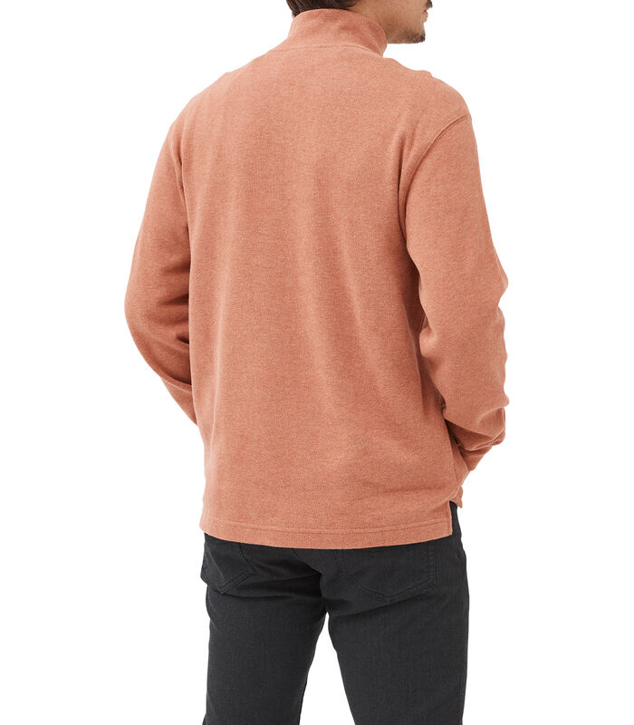 Sweatshirt en coton à col 1/4 zip Alton Ave image number 2