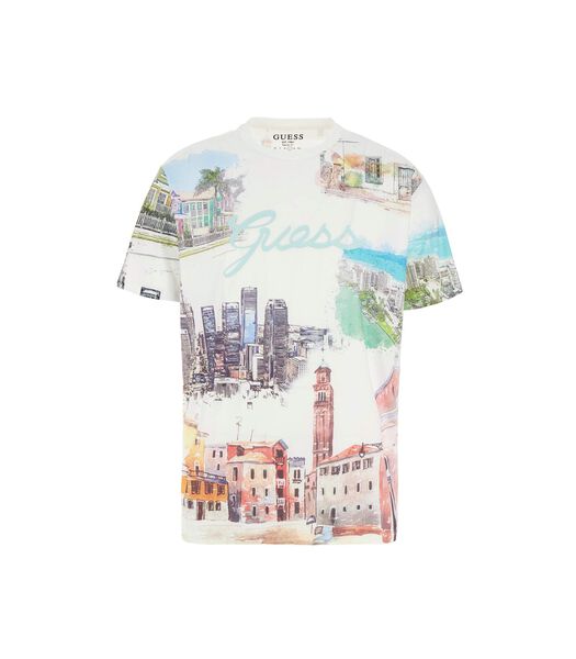 T-shirt Riviera Postcard