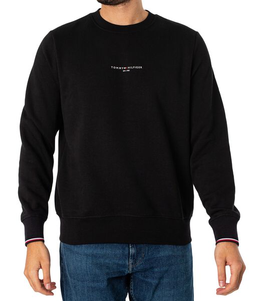 Crew Sweatshirt Met Logo-Tip