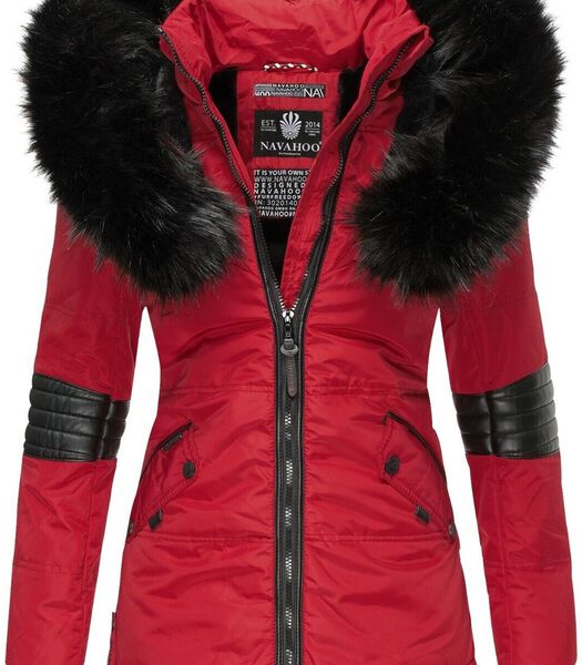 Veste d'hiver pour femme NIRVANA Navahoo Rouge: XL