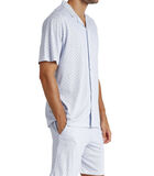 Pyjama short chemise Stripes And Dots image number 2
