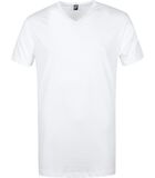Vermont T-Shirt V-Hals Wit (2Pack) image number 2