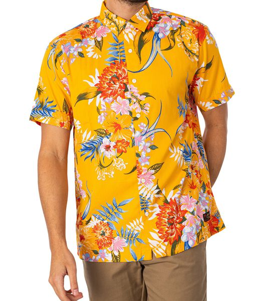 Hawaiiaans Shirt Met Korte Mouwen