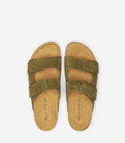 Leren sandalen met twee riempjes image number 3