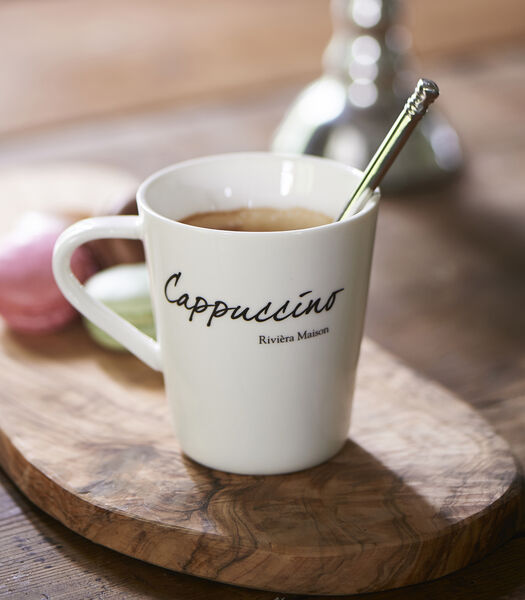 Classic Cappuccino Mug - Cappuccino Kopjes - Porselein Mokken set van 2 - 200 ml
