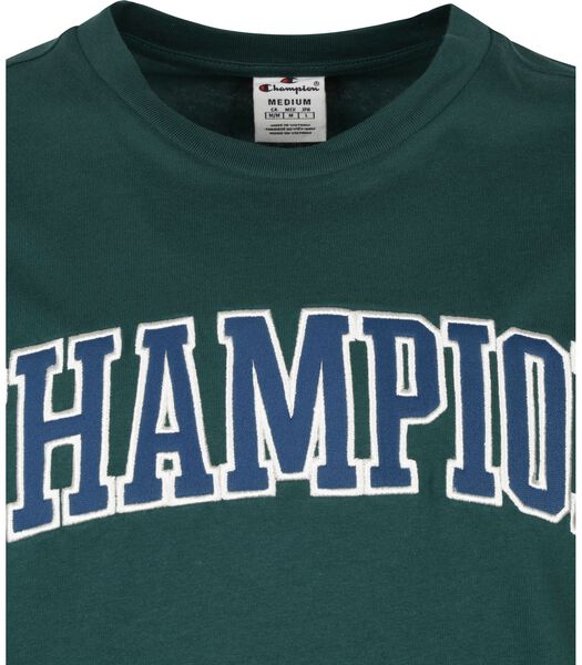 Champion T-Shirt Logo Vert Foncé