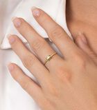 Ring "Peridot" Geel goud image number 1