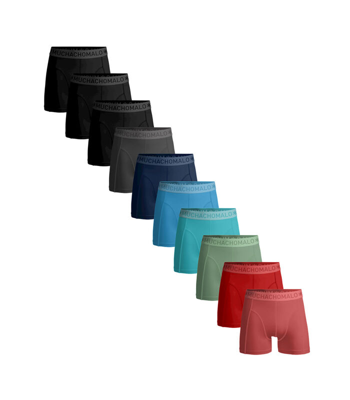 Hommes 10-Pack - Boxer - couleurs Unie image number 0