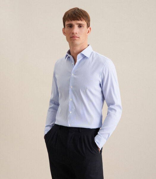 Chemise performance Slim Fit Manche longue A Rayures