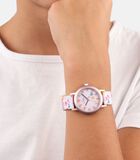Quartz horloge voor meisjes | textiel image number 1