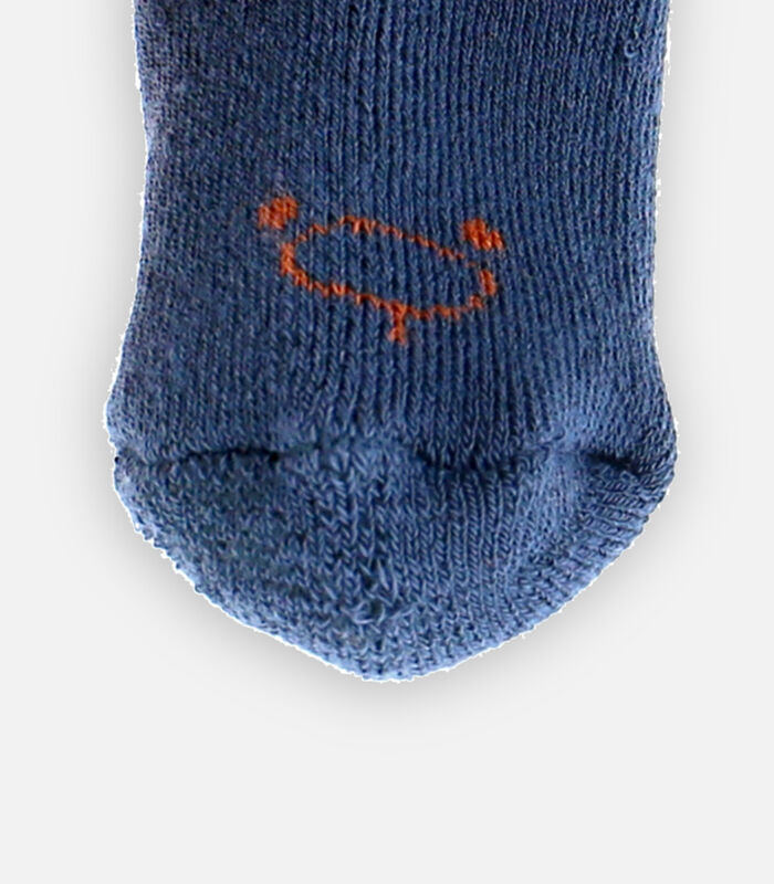 Koffertje met sokjes, donkerblauw/speculoos image number 2