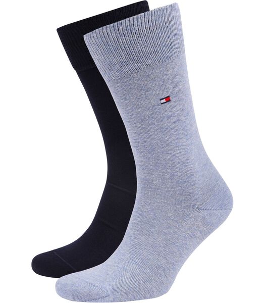 Tommy Hilfiger Socks 2 Pair Blue