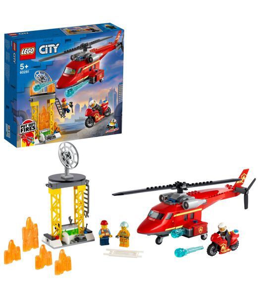 City 60281 L'Hélicoptère de Secours des Pompiers