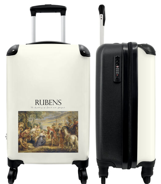Ruimbagage koffer met 4 wielen en TSA slot (Kunst - Rubens - Oude meester - Geschiedenis)