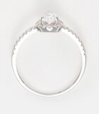 Ring 'Pescara Topaze' witgoud en diamanten image number 2