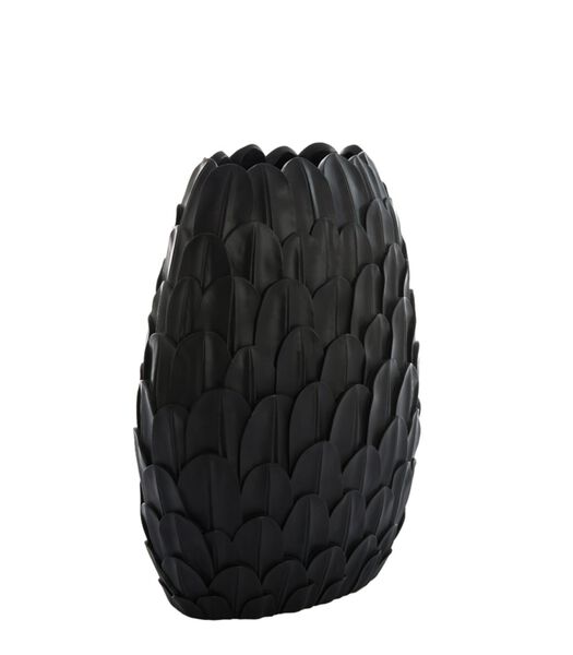 Vase Feder - Noir - 37x23x50cm