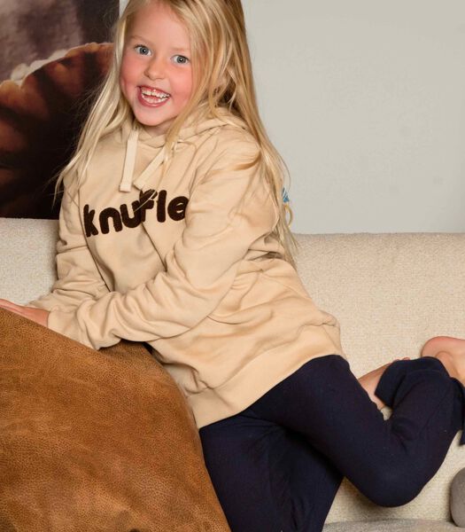 Knuffle Hoodie - taille 122 - couleur Sable