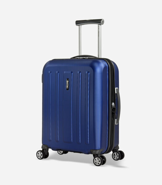Kapstadt Expandable Handbagage Koffer 4 Wielen Blauw