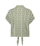 Oversized blouse met kraag image number 3