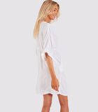 Robe de plage blanche Abigail Bamia image number 1