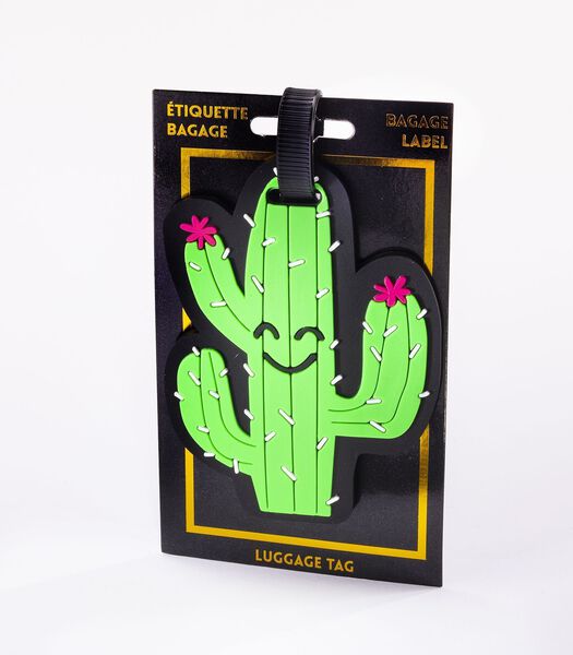Bagagelabel - Cactus