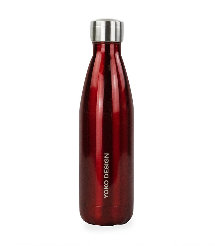 Isothermische fles 500 ml rood image number 0