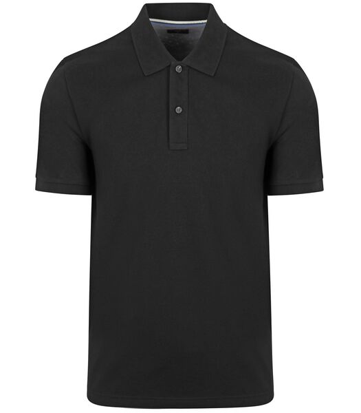 Poloshirt Piqué Zwart