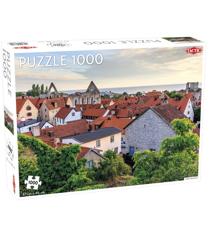 Puzzel Around the World Northern Stars: Visby Gotland - 1000 stukjes image number 0