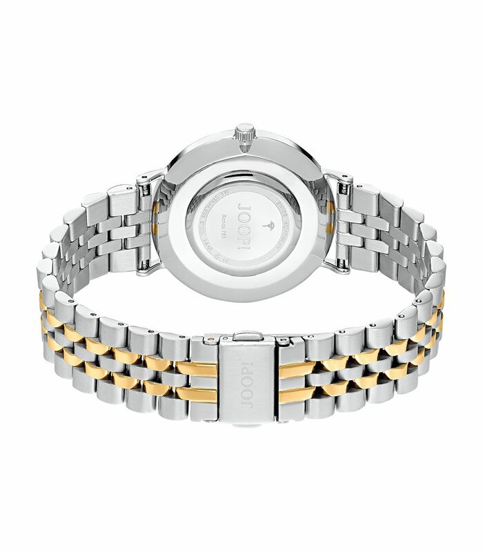 Quartz horloge voor dames, roestvrij staal bicolor image number 1