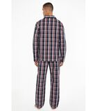 Tommy Hilfiger Pyjama Set Plaid Dark Blue image number 3
