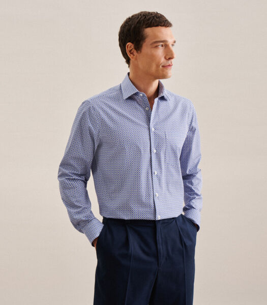 Business overhemd Regular Fit lange Arm Klein patroon