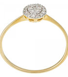 Ring 'Mon rayon de soleil' geelgoud en diamanten image number 3