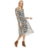 Casual jurk met bloemenprint image number 0