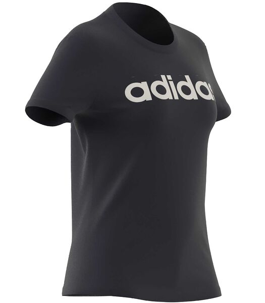Adidas W Lin T Blauw T-Shirt