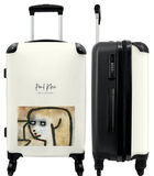 Handbagage Koffer met 4 wielen en TSA slot (Kunst - Paul Klee - Vrouw - Geel) image number 0