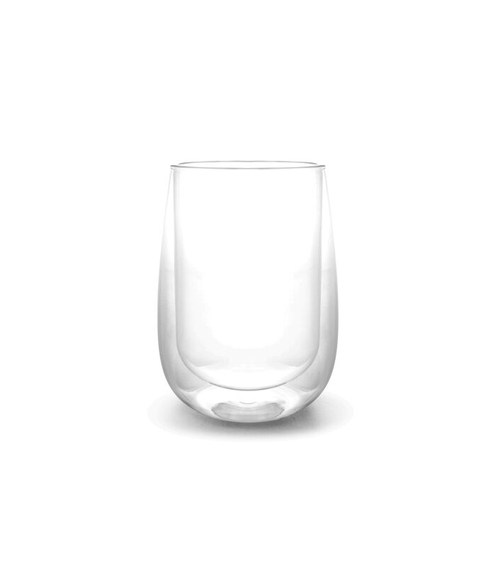 Beker 47cl dubbelwandig glas Paris - set/2 image number 0