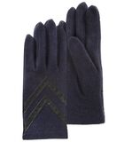 Wollen handschoenen - Touchscreen - Blau image number 3