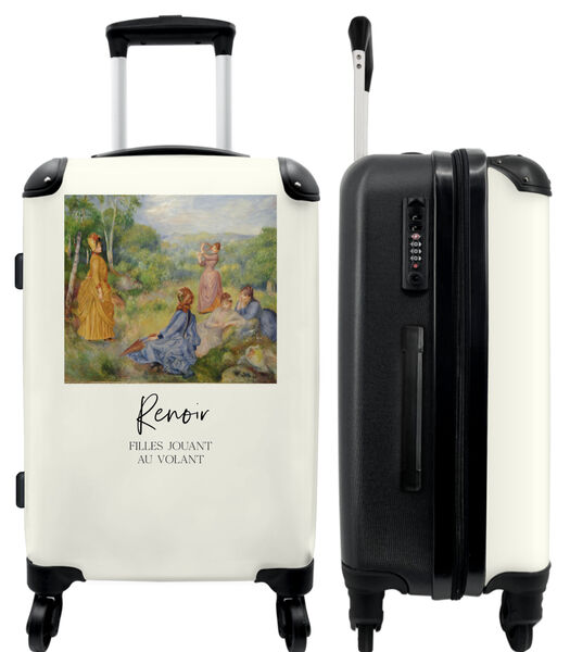 Bagage à main Valise avec 4 roues et serrure TSA (Art - Renoir - Paysage - Vieux maître)
